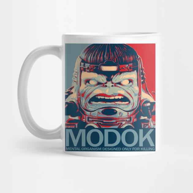 MODOK (Shepard Fairey) by SamuRonX